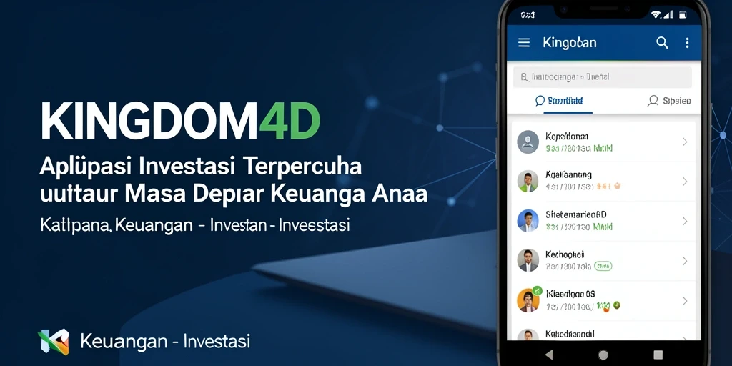Tampilan antarmuka utama KINGDOM4D yang menarik dan intuitif.