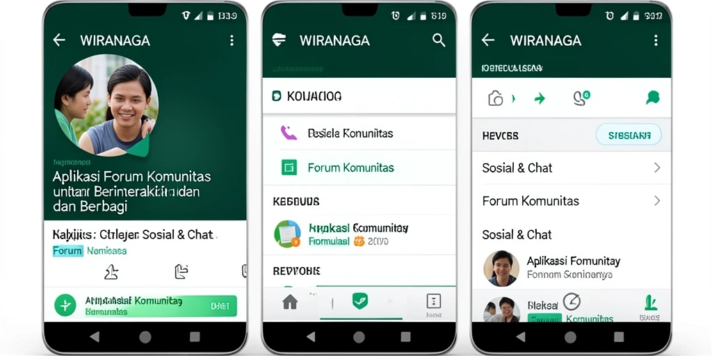 Antarmuka WIRANAGA yang ramah pengguna dan mudah dipahami.