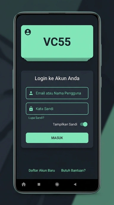 Masuk Akun vc55 untuk Pengguna Android Indonesia